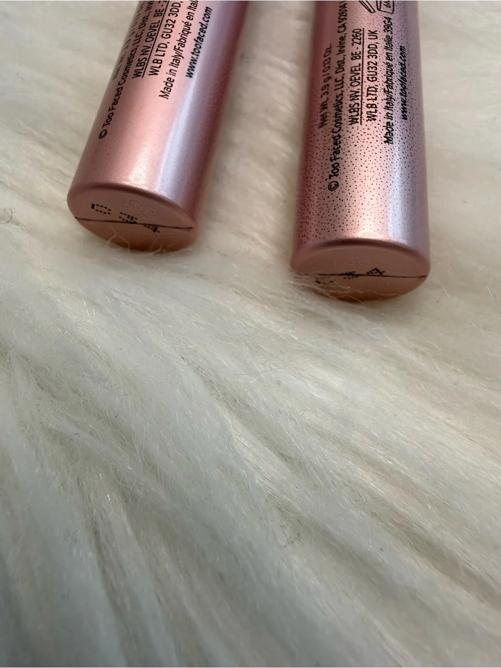 Lot 2 TOO FACED Better Than Sex Mascara Black .13 oz 3.9 g Deluxe Travel Size